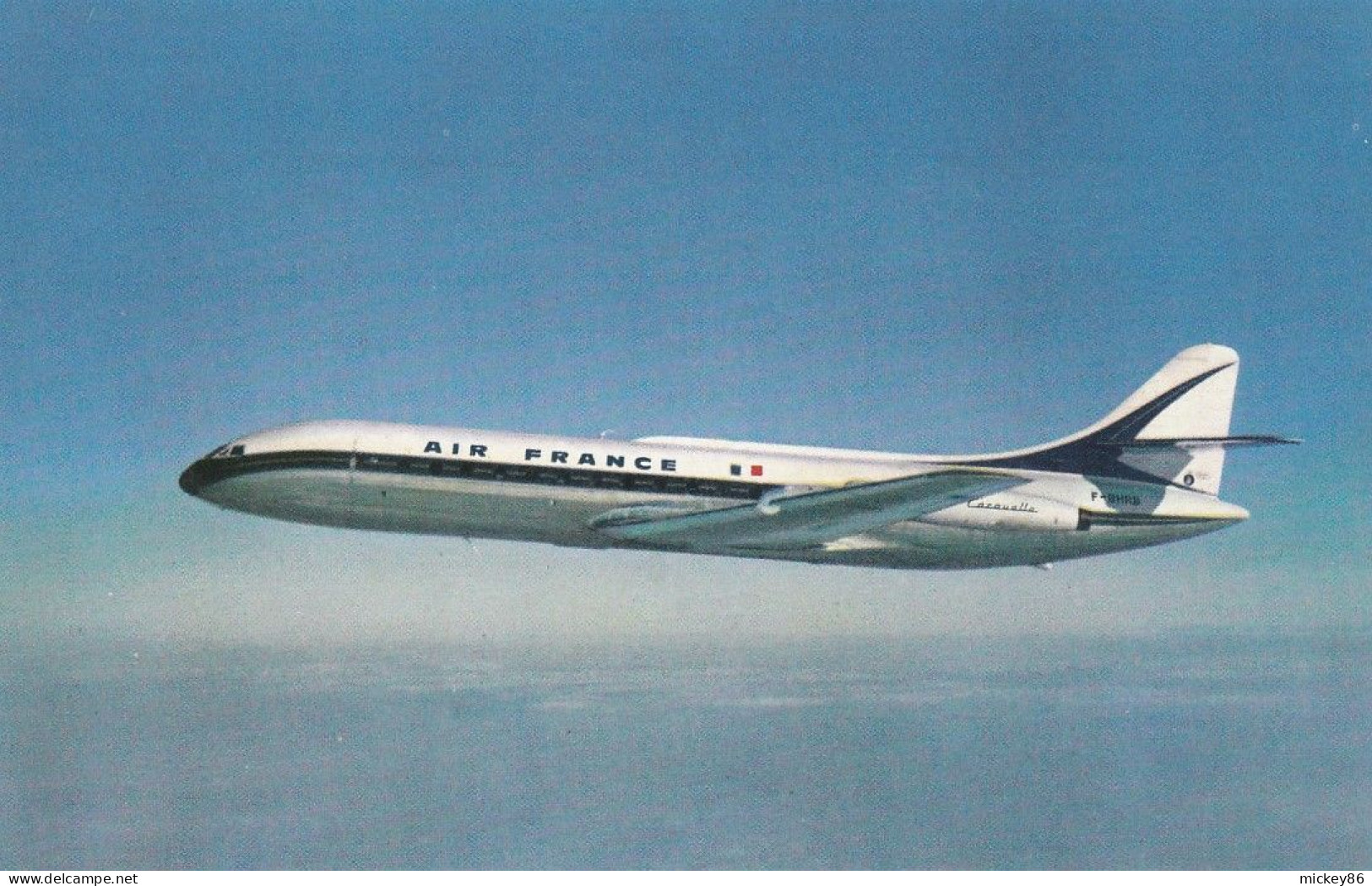 Avion--Air France --Caravelle ................... - 1946-....: Era Moderna