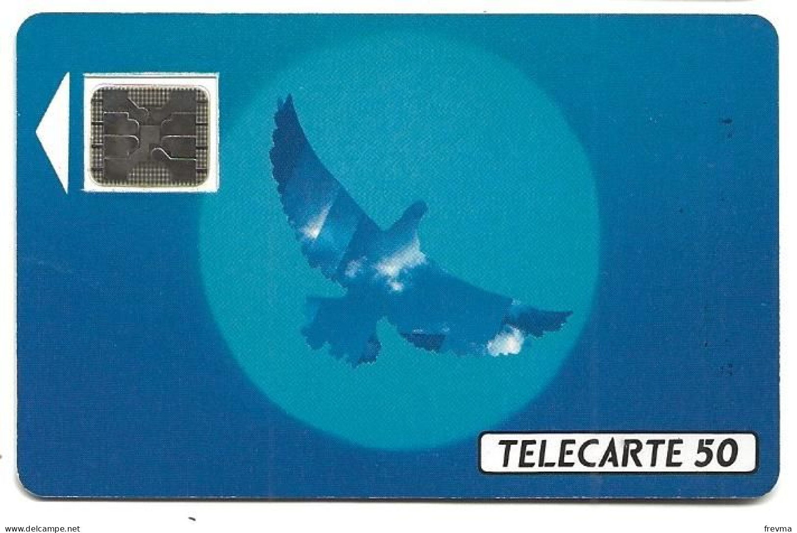 Telecarte F 134B L'oiseau Bleu 50 Unités Luxe SC5an - 1990