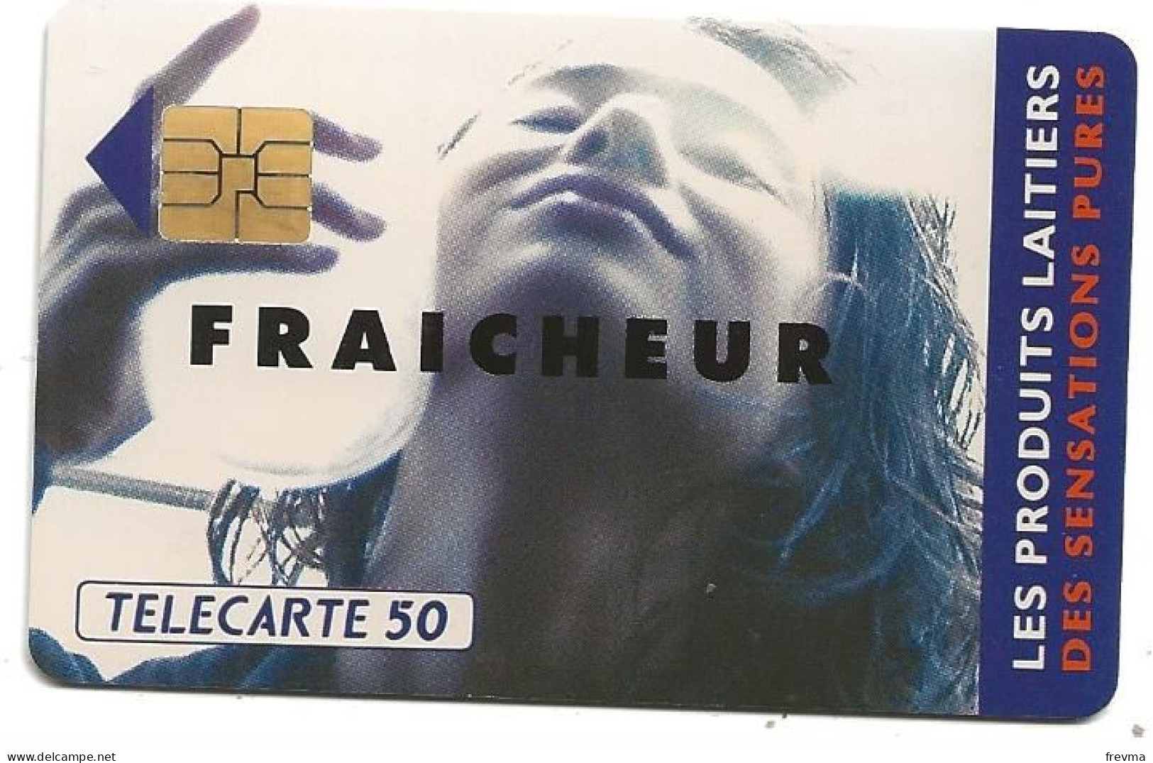 Telecarte F 329 Produits Laitiers Fraicheur  50 Unités Luxe SO3 - 1993