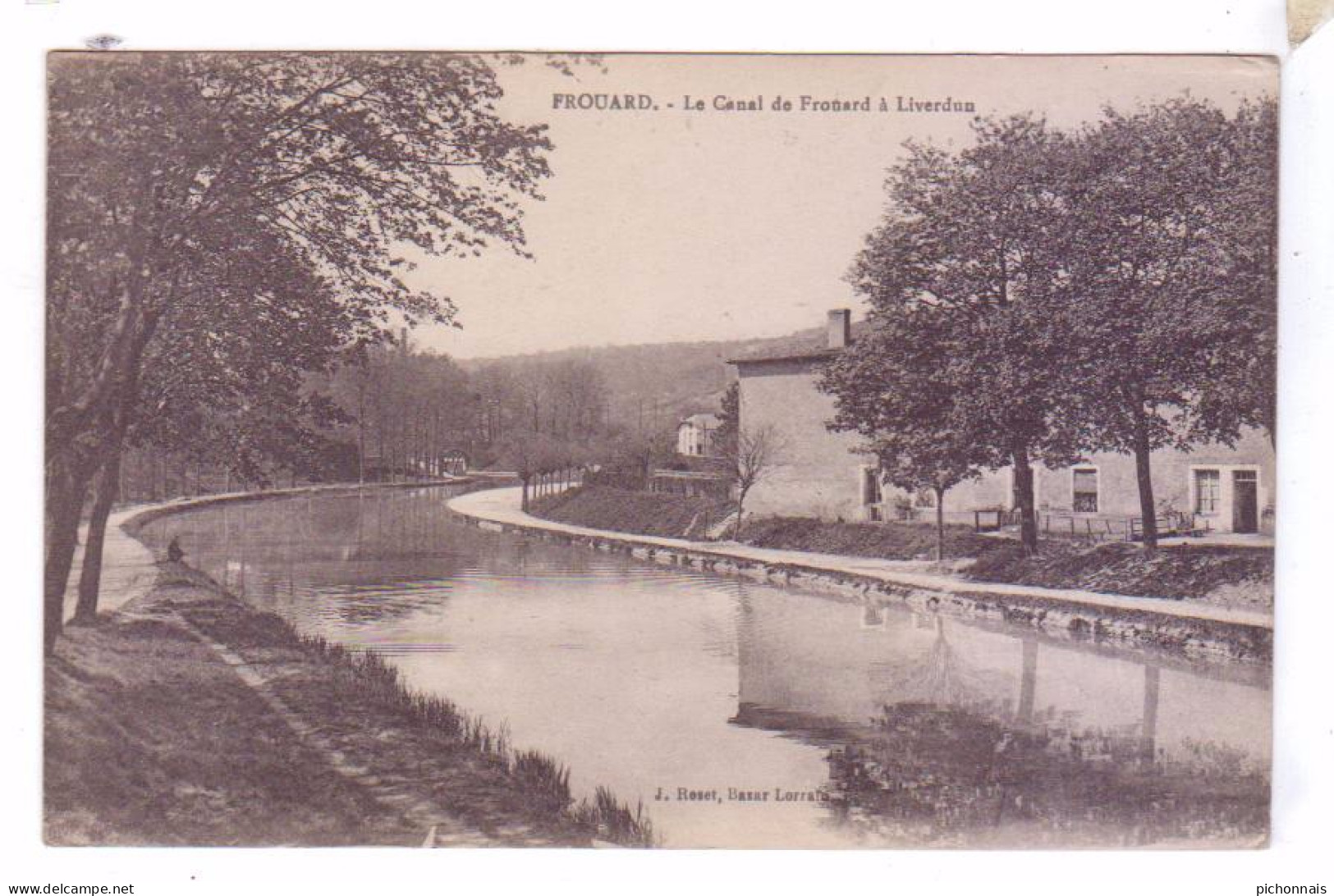 54 FROUARD Le Canal A Liverdun - Frouard