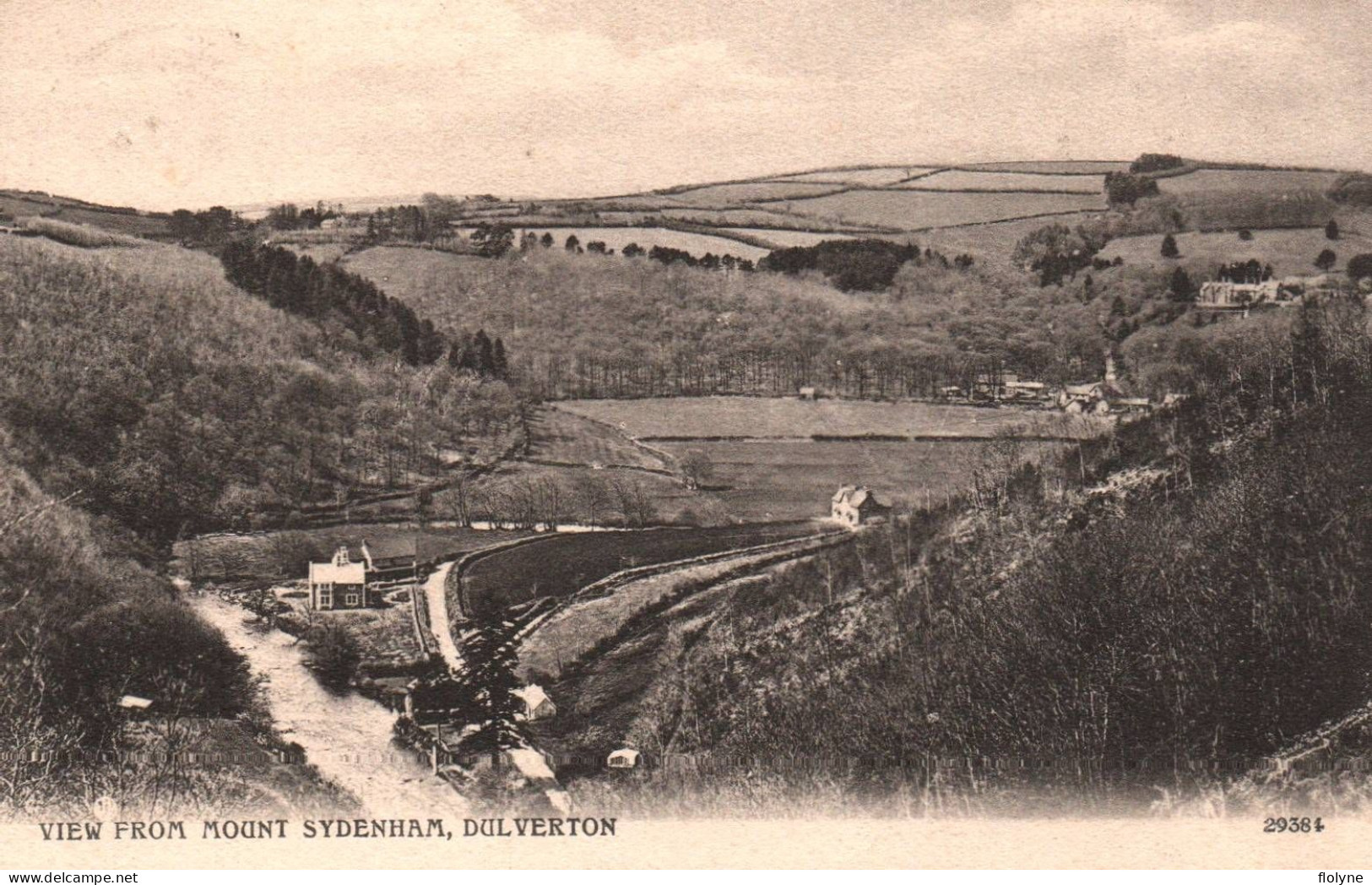 Dulverton - View From Mount Sydenham - England Angleterre - Andere & Zonder Classificatie