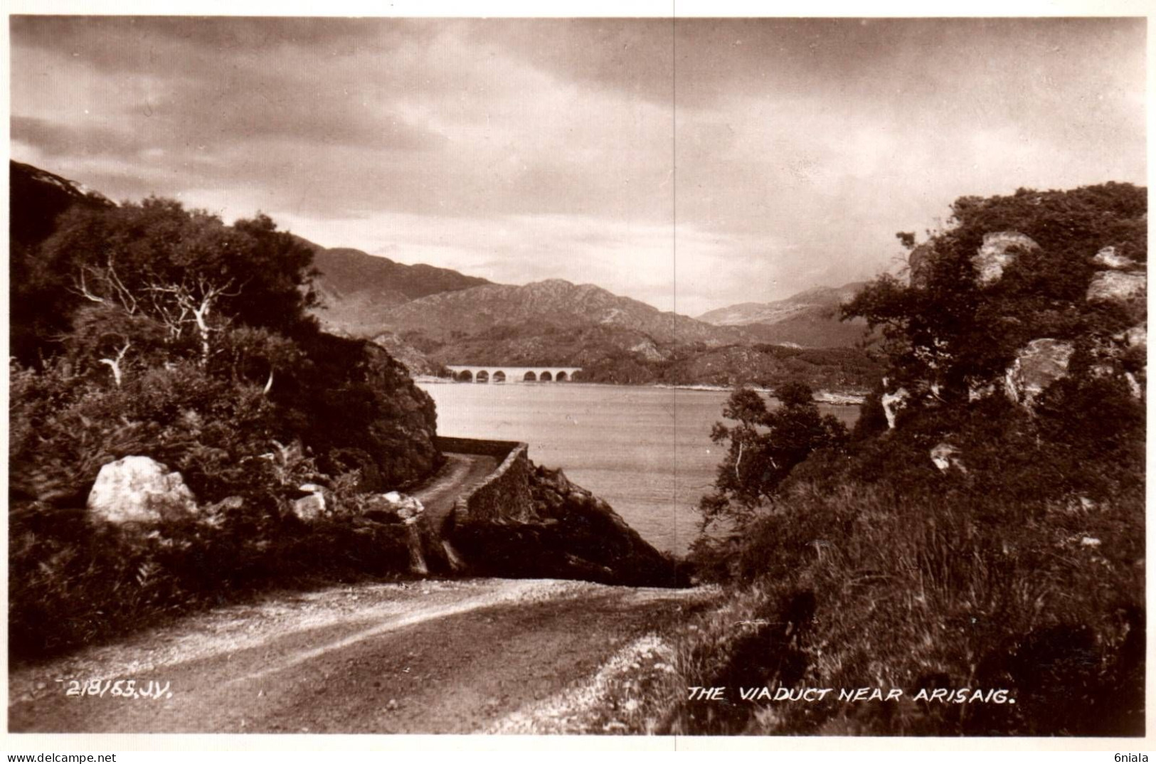 20394  THE VIADUCT NEAR ARISAIG  (  2 Scans) - Inverness-shire