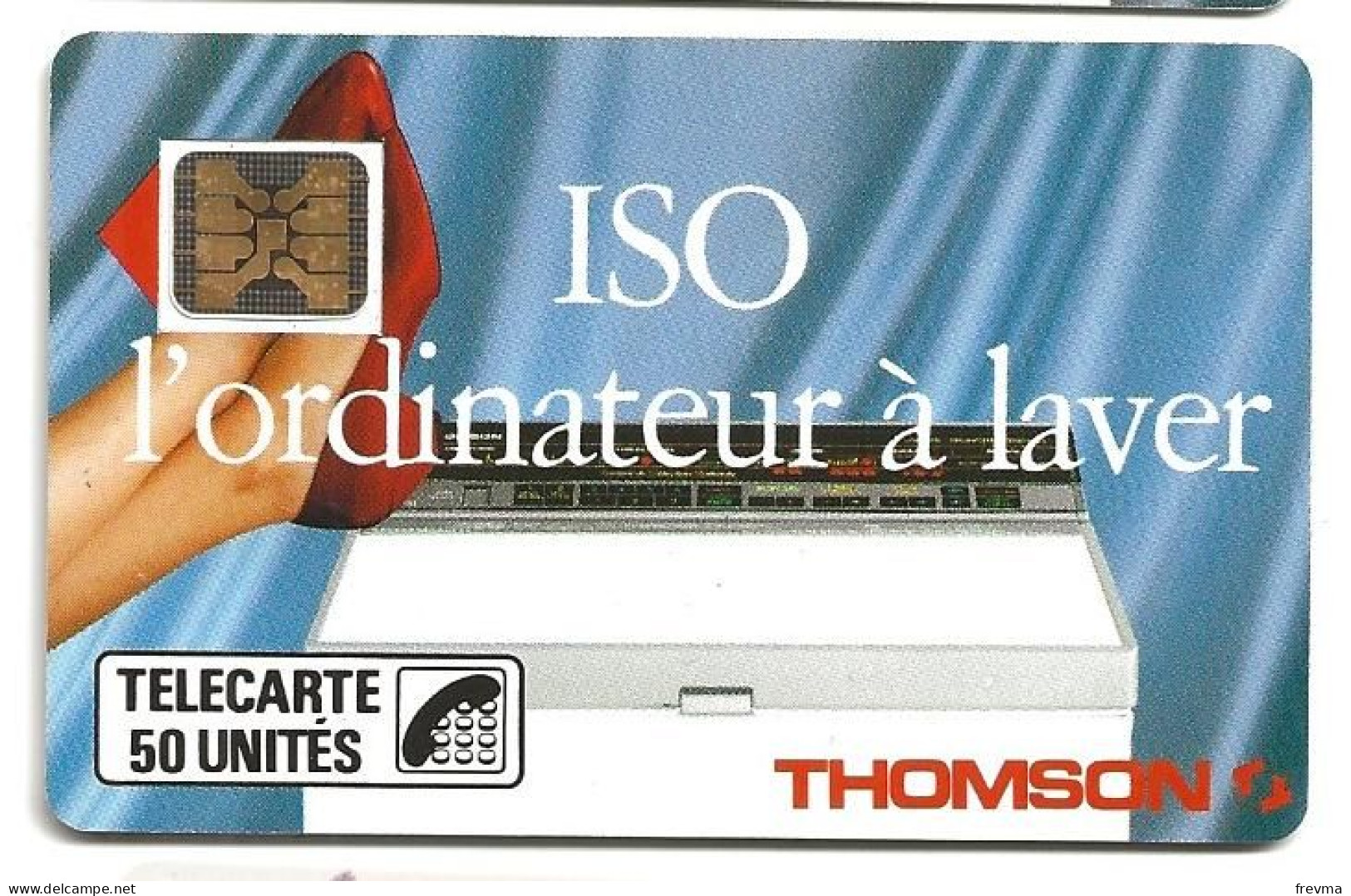 Telecarte F46b Iso Thomson 50 Unités Luxe SC4on - 1988