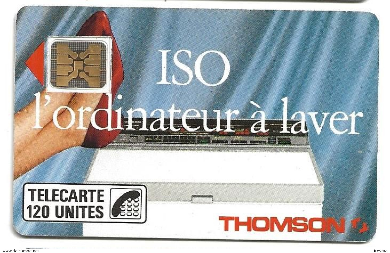Telecarte F47A Iso Thomson 120 Unités Luxe SC4on - 1992