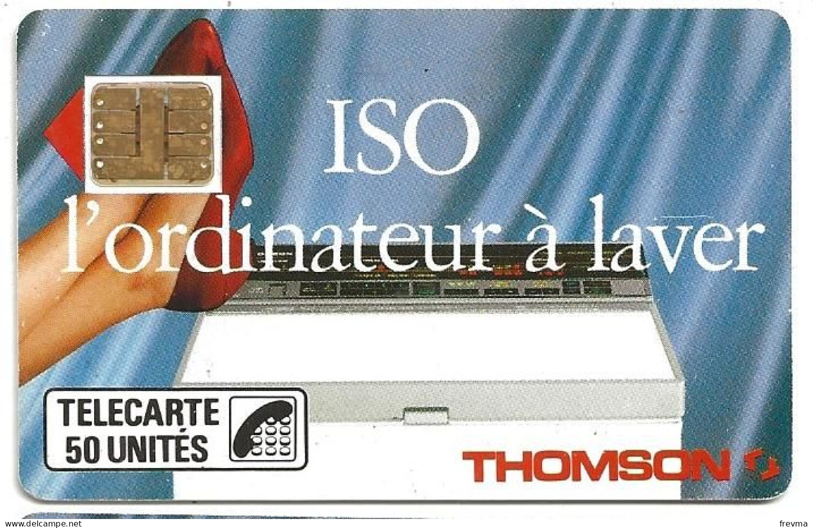 Telecarte F46 Iso Thomson 50 Unités Luxe SC3 - 1992