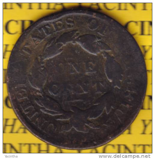 @Y@  USA 1 Large Cent 1826 Coronet Head (2577) - 1816-1839: Coronet Head (Testa Coronata