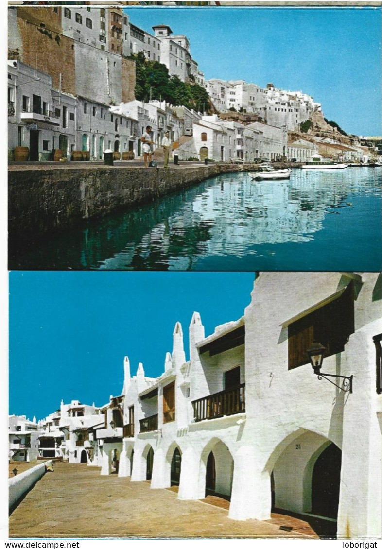 LIBRO FLEXO DE POSTALES CON 10 VISTAS DE MENORCA.-  ( MENORCA ) - Menorca