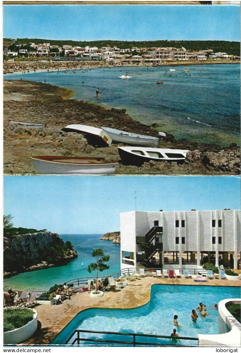 LIBRO FLEXO DE POSTALES CON 10 VISTAS DE MENORCA.-  ( MENORCA )