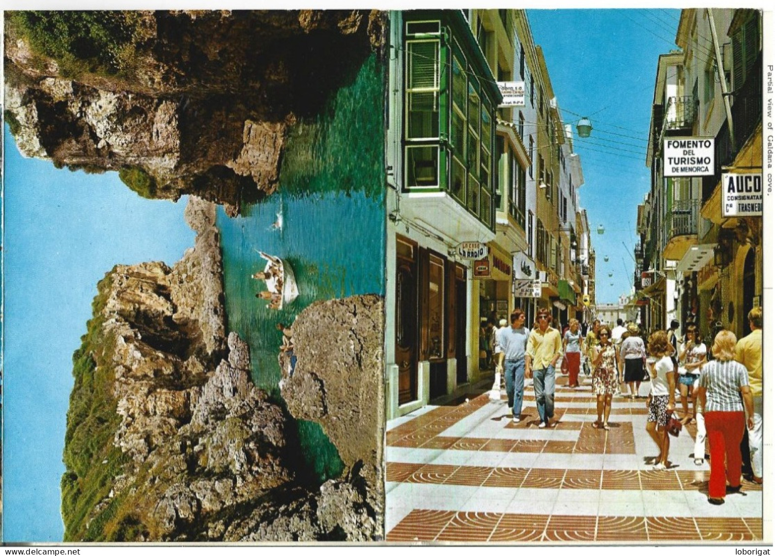 LIBRO FLEXO DE POSTALES CON 10 VISTAS DE MENORCA.-  ( MENORCA )