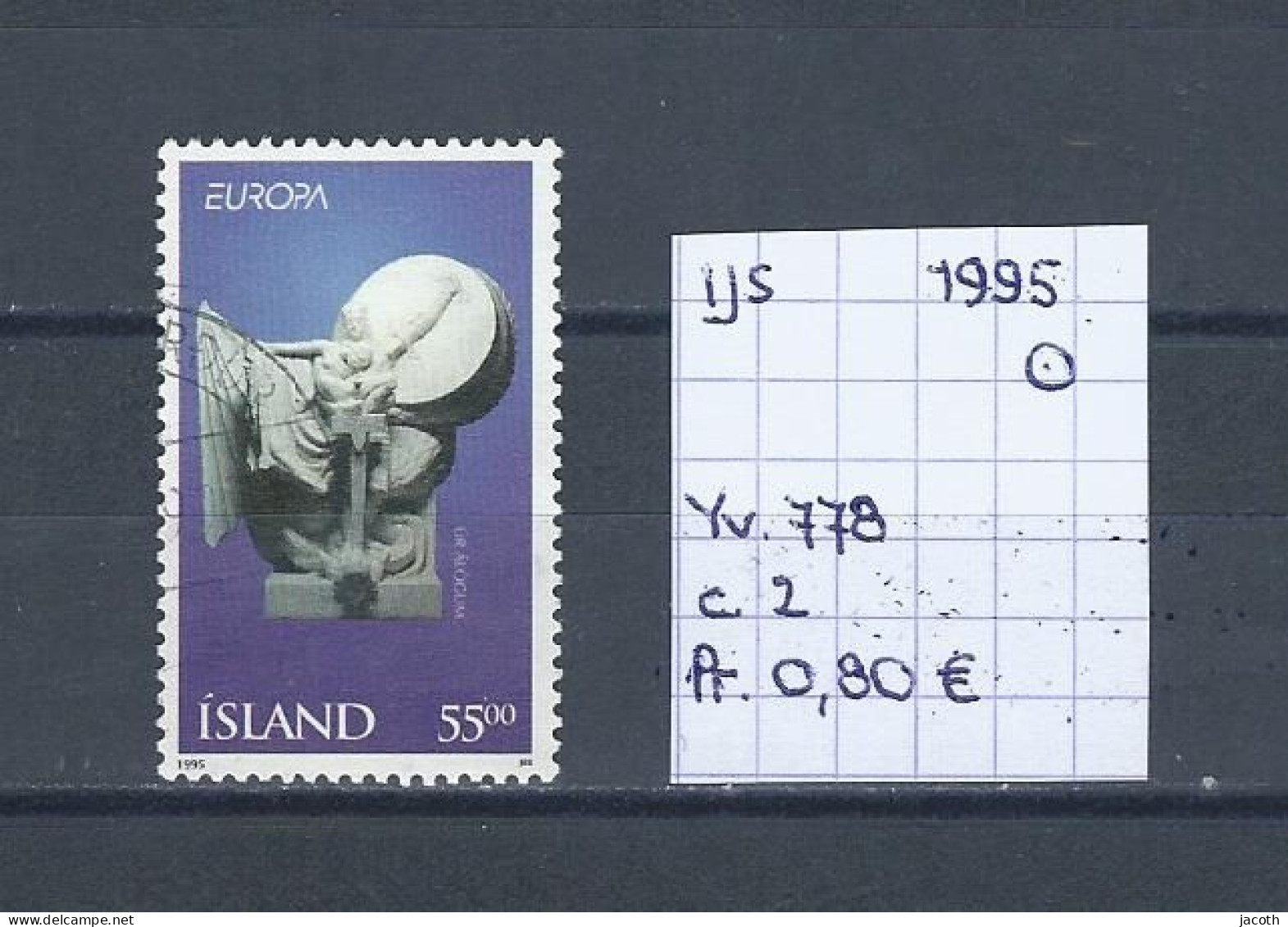 (TJ) IJsland 1995 - YT 778 (gest./obl./used) - Oblitérés