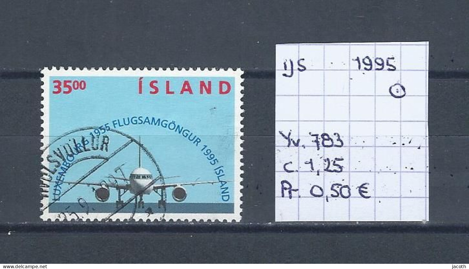 (TJ) IJsland 1995 - YT 783 (gest./obl./used) - Oblitérés