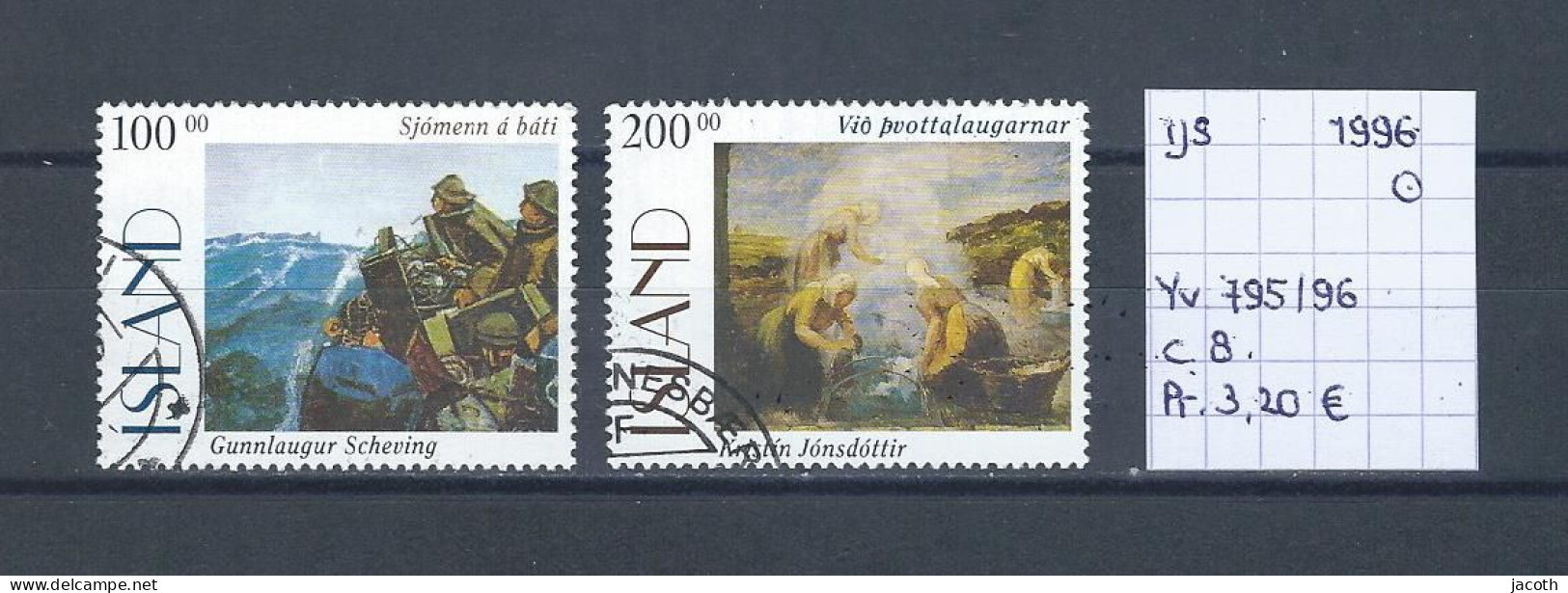 (TJ) IJsland 1996 - YT 795/96 (gest./obl./used) - Usati