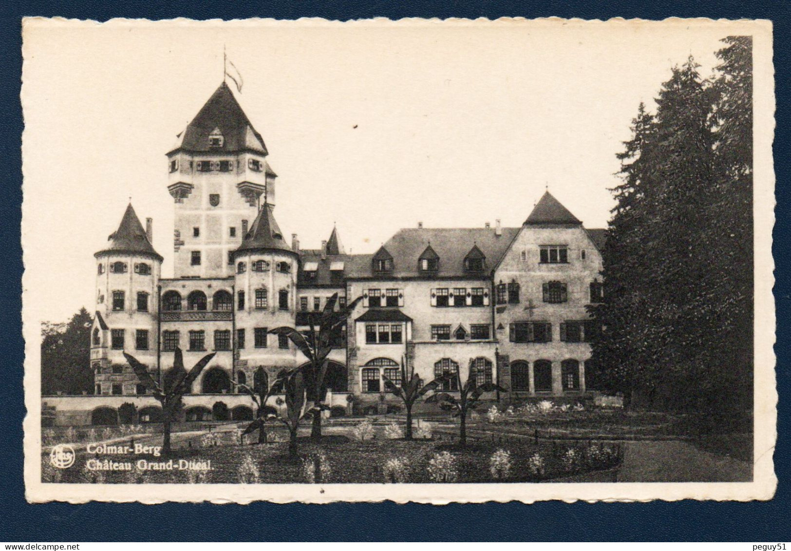 Luxembourg. Colmar-Berg. Château Grand-Ducal, Résidence Du Grand Duc Guillaume IV (1911) Et Grand Duc  Jean  Depuis 1964 - Colmar – Berg