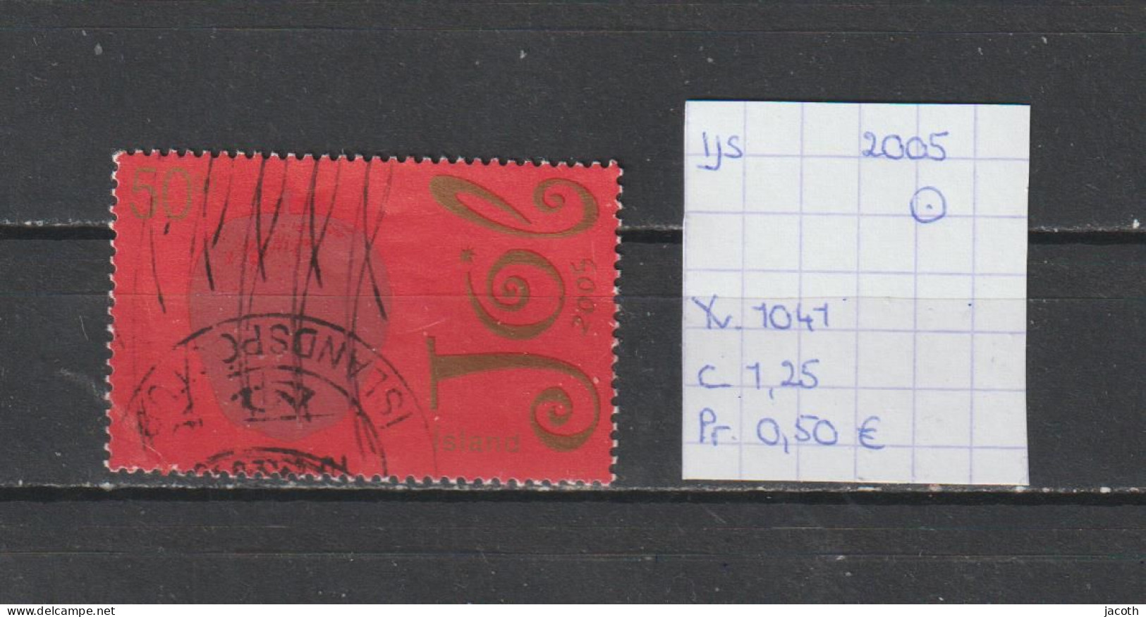 (TJ) IJsland 2005 - YT 1041 (gest./obl./used) - Used Stamps