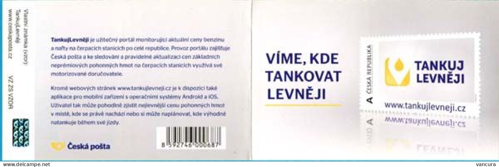 Booklet 781-782 Czech Republic Cheap Refueling 2013 - Aardolie