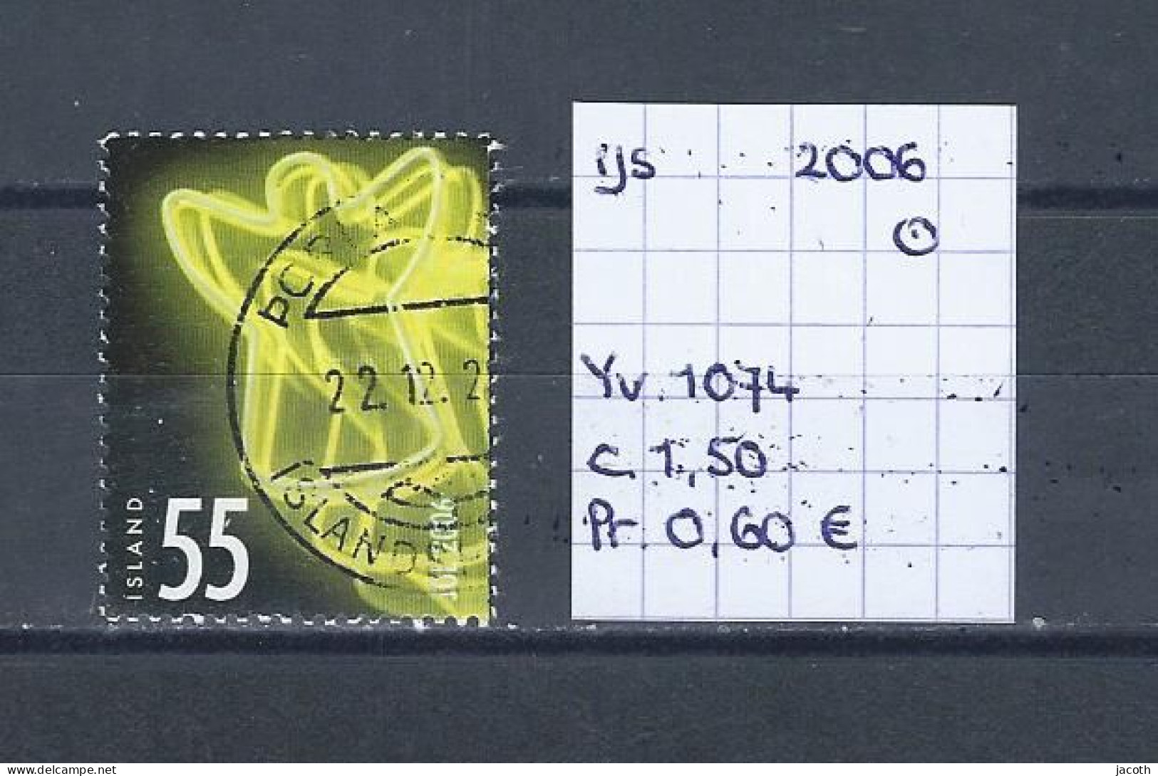 (TJ) IJsland 2006 - YT 1074 (gest./obl./used) - Oblitérés