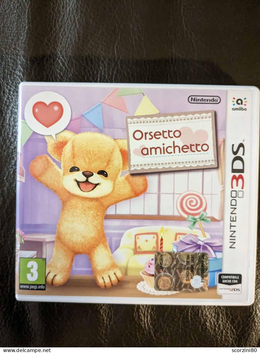 Nintendo 3DS Orsetto Amichetto ORIGINALE - Nintendo 3DS