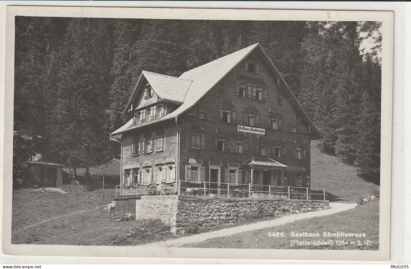 GASTHAS SANTISERSEE PLATTEN BODELI - Saentis