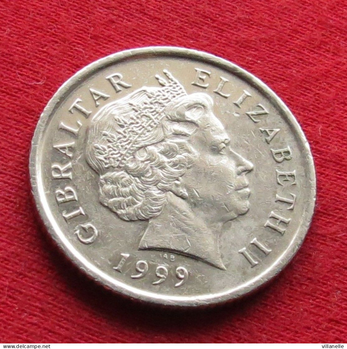 Gibraltar 10 Pence 1999 AA KM# 776 Lt 1712 *VT Gibilterra - Gibraltar