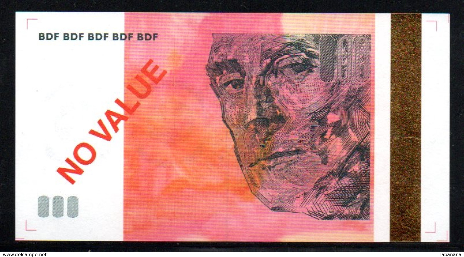 659-France No Value BDF - Specimen