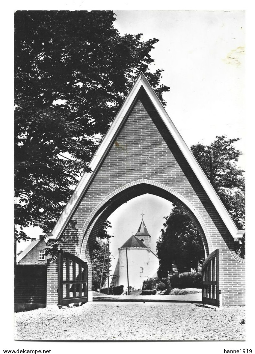 Kluisbergen Kwaremont Home St Franciscus Xaverius Zicht Op De Kerk Foto Prentkaart Htje - Mont-de-l'Enclus