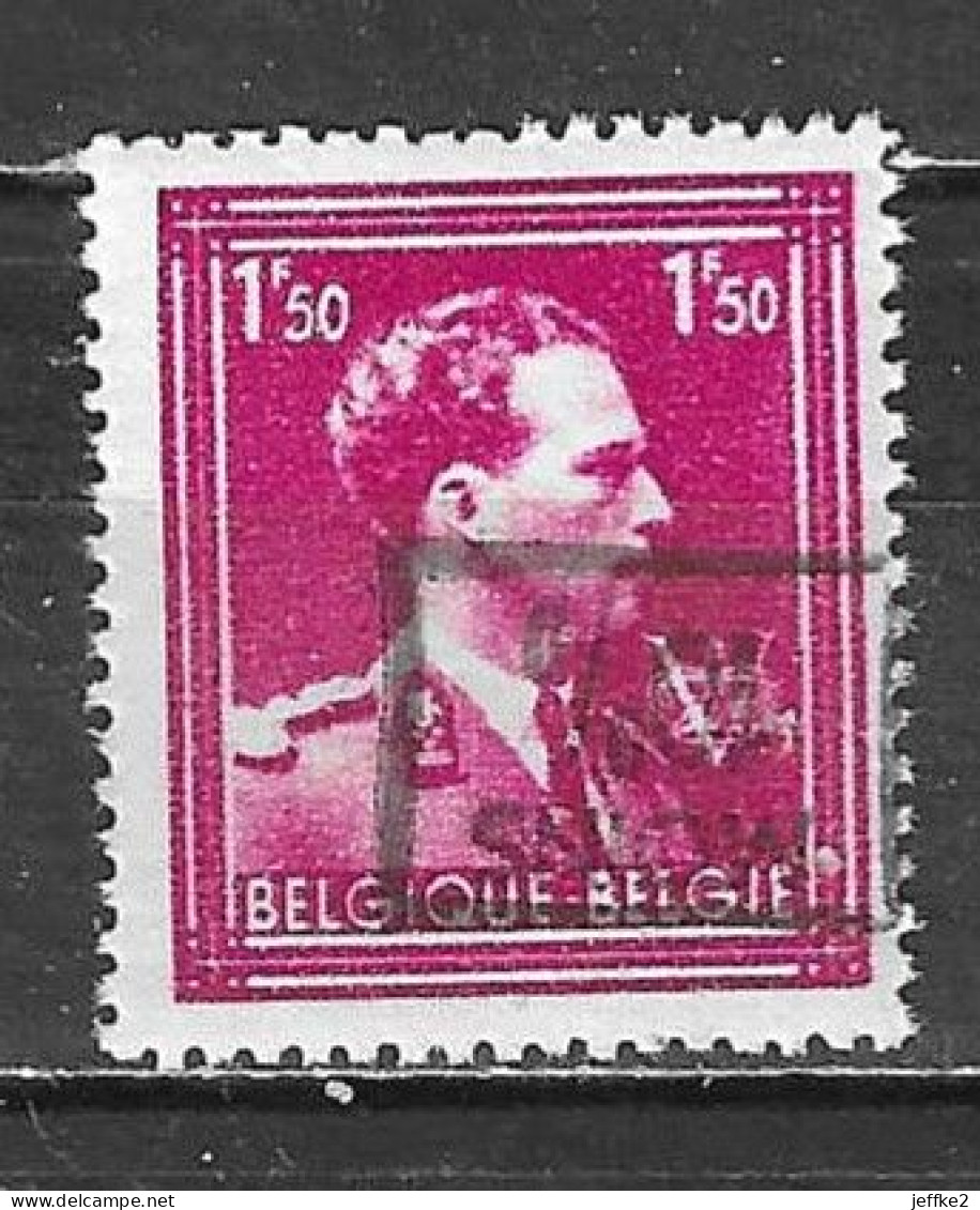 724NCu**  Leopold III Col Ouvert Surchargé -10% - Surcharge Renversée - Bonne Valeur - UCCLE - MNH** - LOOK!!!! - 1946 -10%