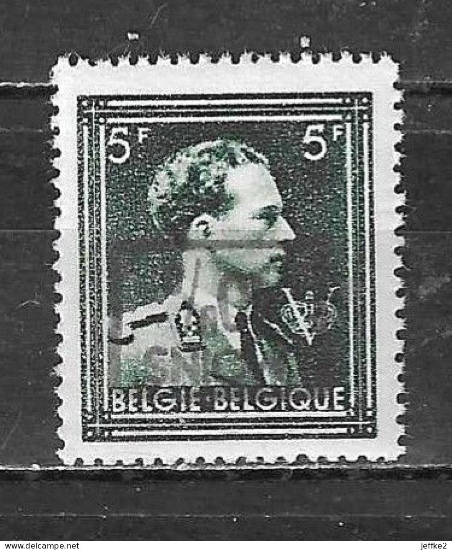 724PCu**  Leopold III Col Ouvert Surchargé -10% - Surcharge Renversée - Bonne Valeur - UCCLE - MNH** - LOOK!!!! - 1946 -10%