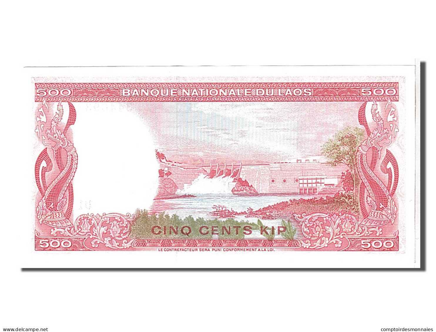 Billet, Lao, 500 Kip, 1974, NEUF - Laos