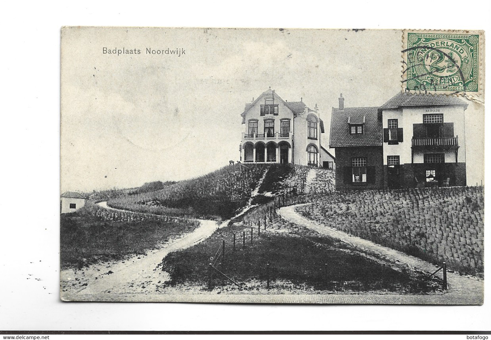 CPA  BADPLAATS NOORDWIJH En 1909! - Noordwijk (aan Zee)