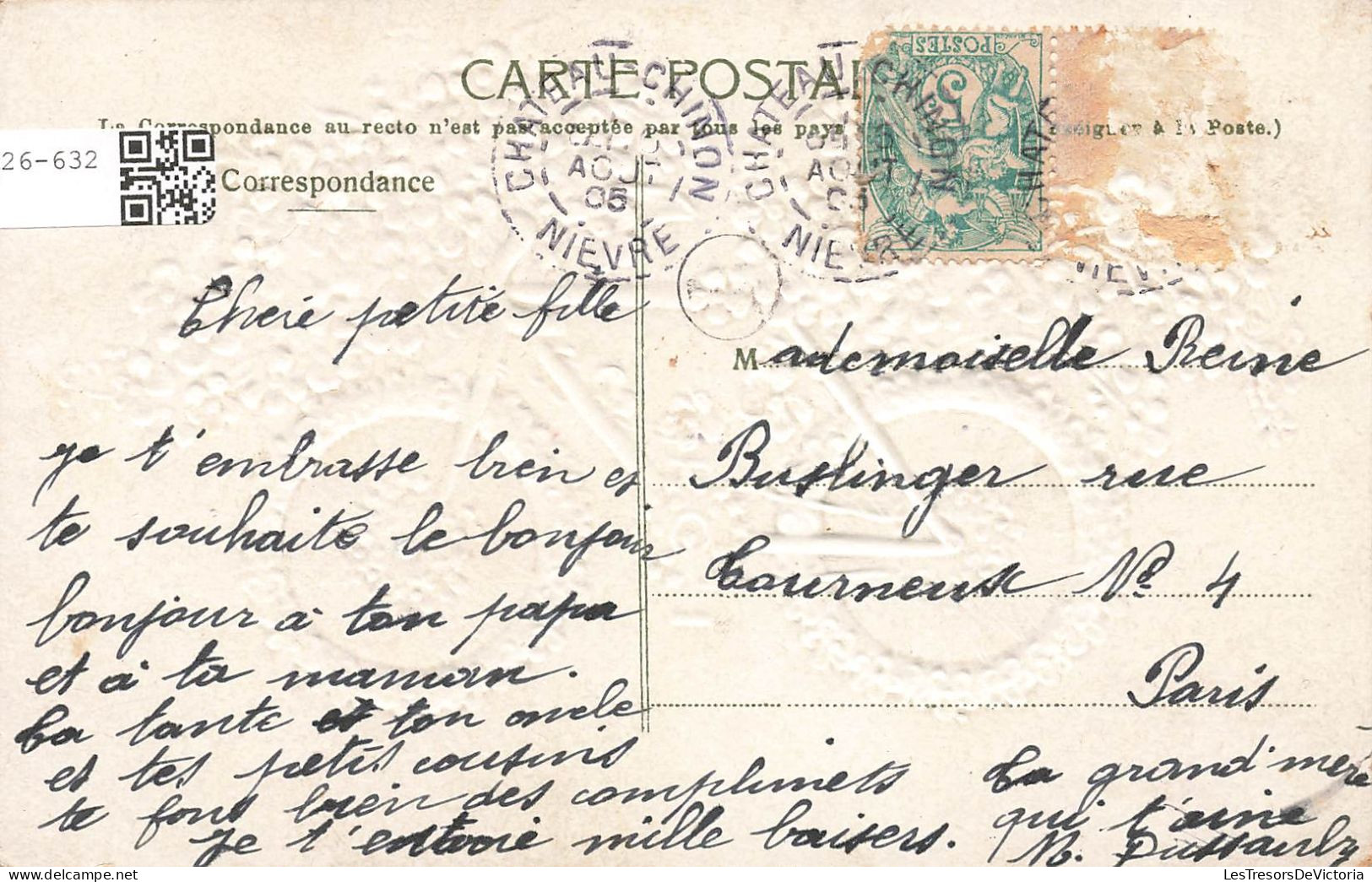 FÊTES - VŒUX - Heureux Anniversaire - Bicyclette Avec Des Fleurs - Carte Postale Ancienne - Compleanni