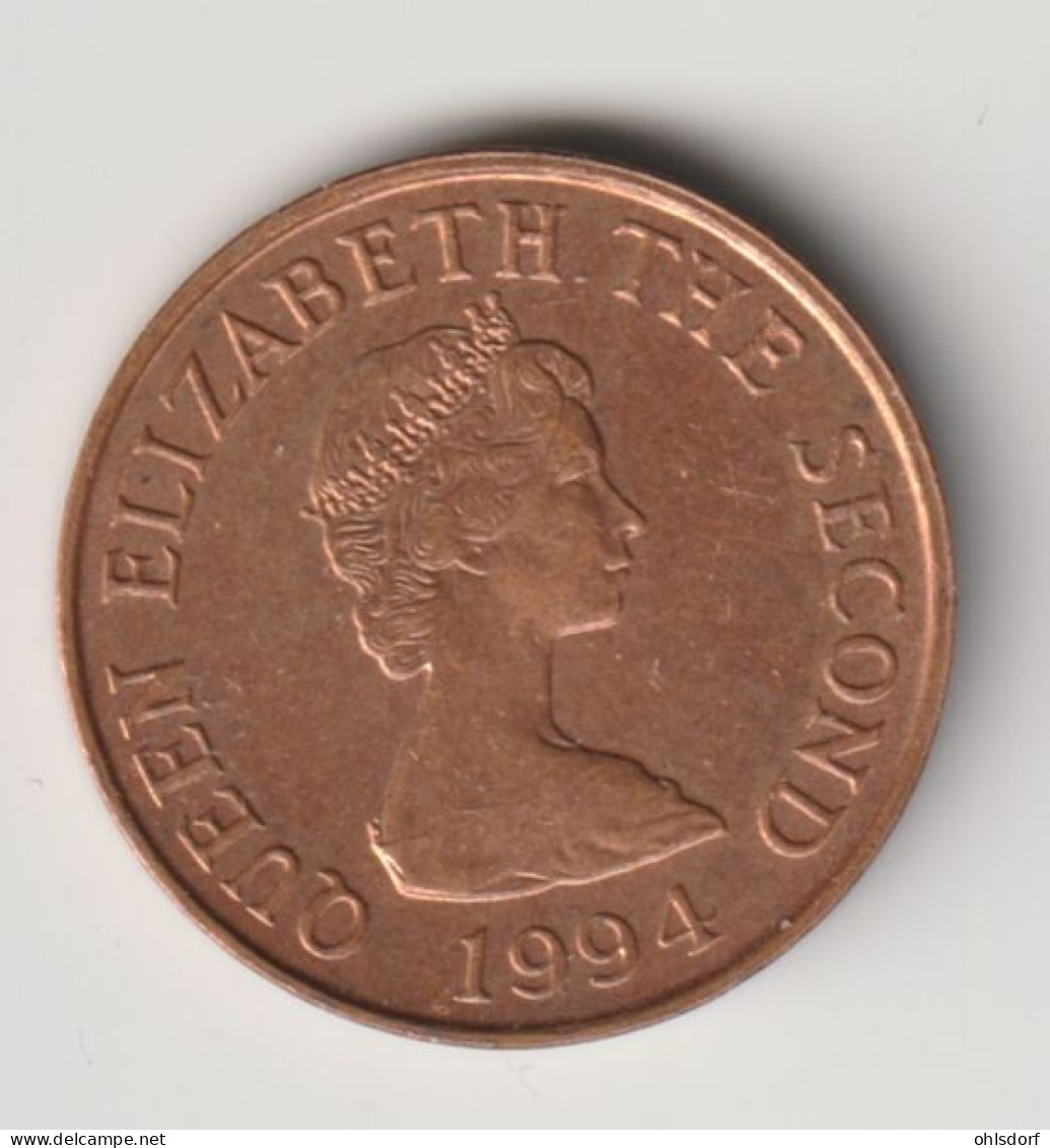 JERSEY 1994: 1 Penny, KM 54b - Jersey