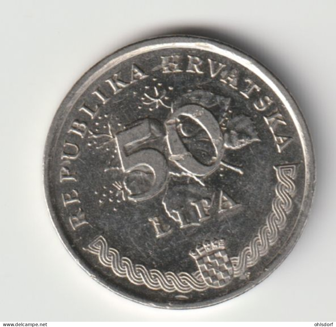 HRVATSKA 1999: 50 Lipa, KM 8 - Croatia