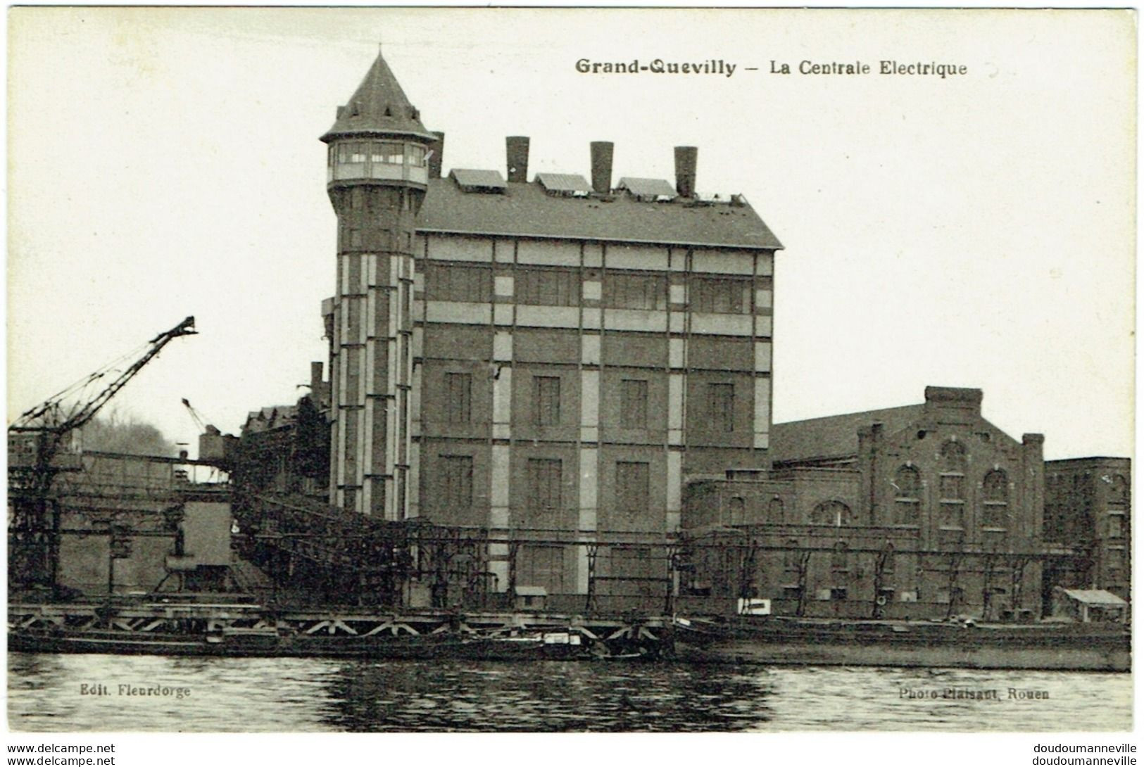 CPA - 76 - GRAND QUEVILLY - La Centrale Electrique - Usine - Industrie - Le Grand-Quevilly