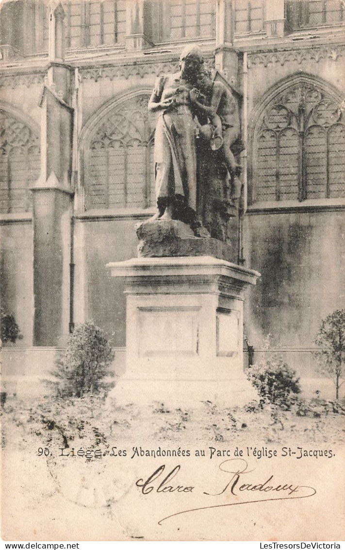 BELGIQUE - Liège - Les Abandonnées Au Parc De L'église St Jacques - Carte Postale Ancienne - Liege