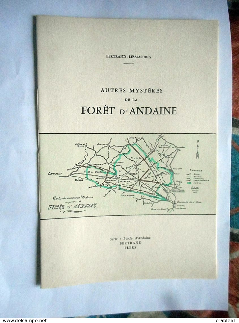 BROCHURE AUTRES MYSTERES DE LA FORET D ANDAINE Série Etoile D Andaine BERTRAND LESMASURES - Normandië