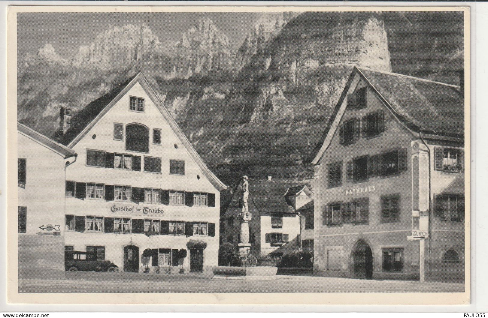 GASTHAUS TRAUBE WALLENSTADT - Walenstadt