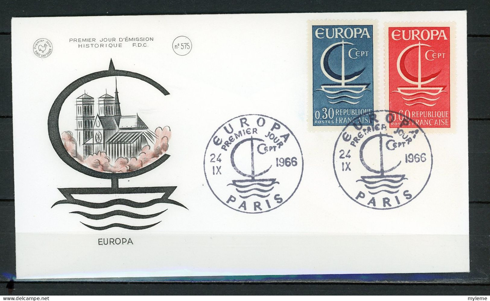 Z26-14 France  Europa Cept 1966 FDC 1er Jour N° 1490 + 1491  A Saisir !!! - 1966