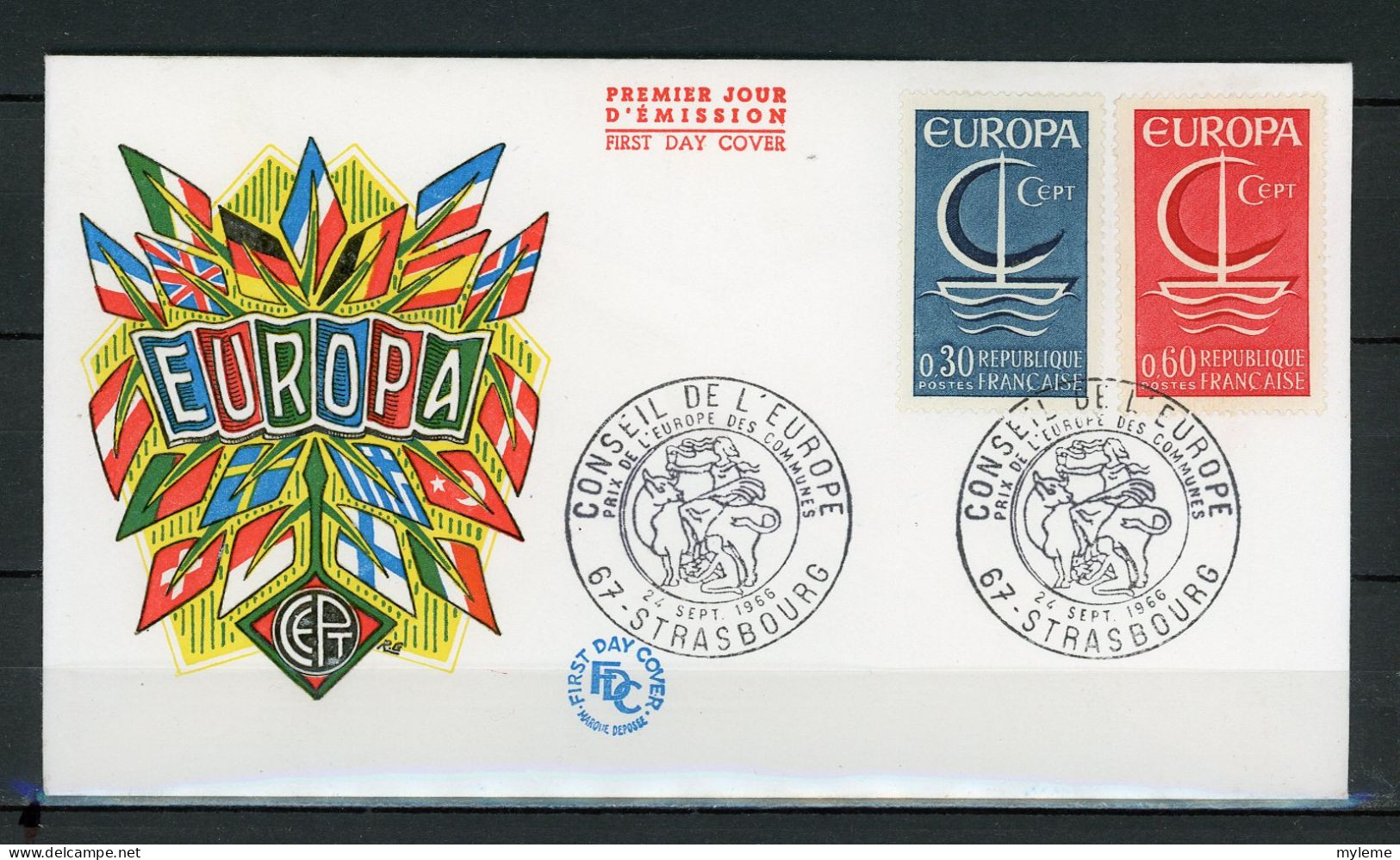 Z26-14 France  Europa Cept 1966 FDC 1er Jour N° 1490 + 1491  A Saisir !!! - 1966