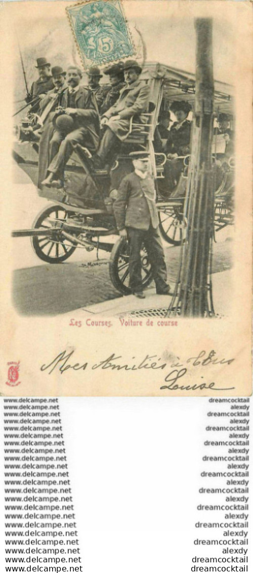 HR KÜNZLI TRANSPORTS. Voiture De Course En Hippomobile Vers 1904 Attelage - Taxi & Carrozzelle