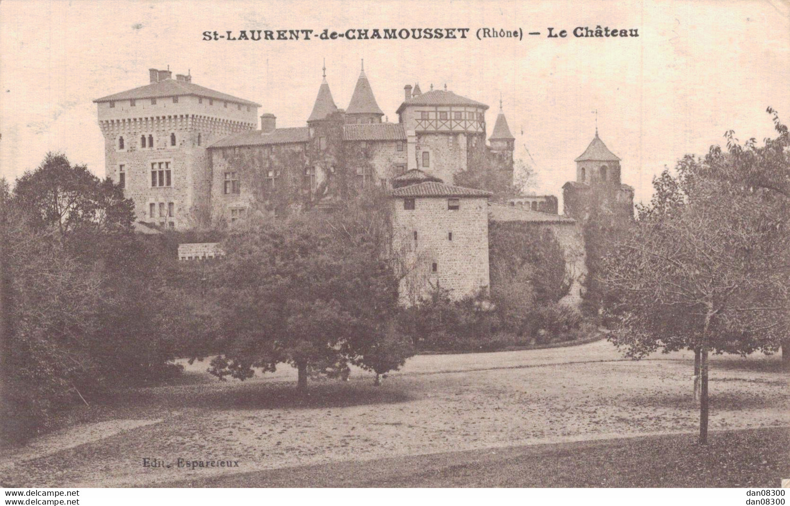 69 SAINT LAURENT DE CHAMOUSSET LE CHATEAU - Saint-Laurent-de-Chamousset
