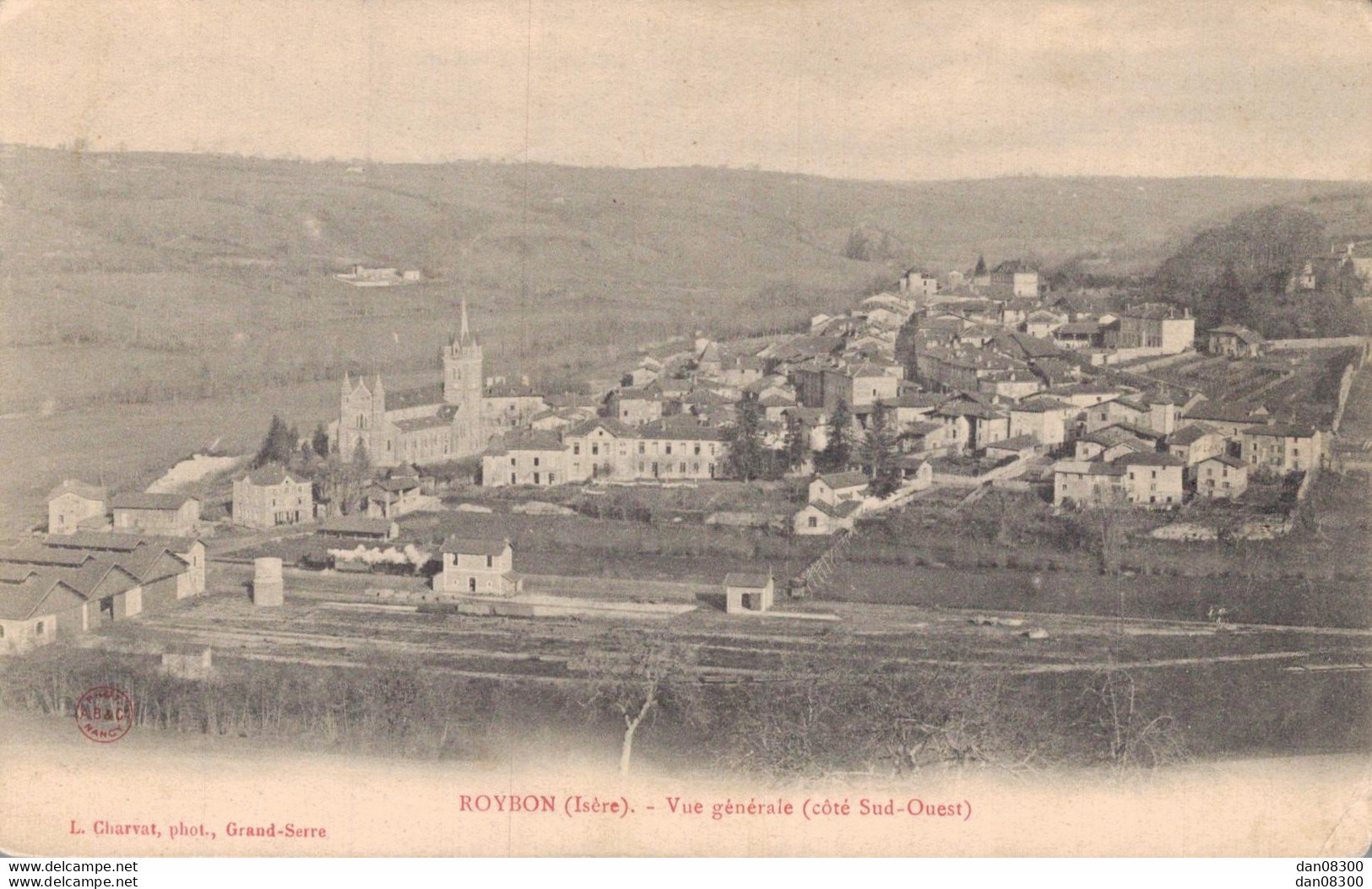 38 ROYBON VUE GENERALE COTE SUD OUEST - Roybon