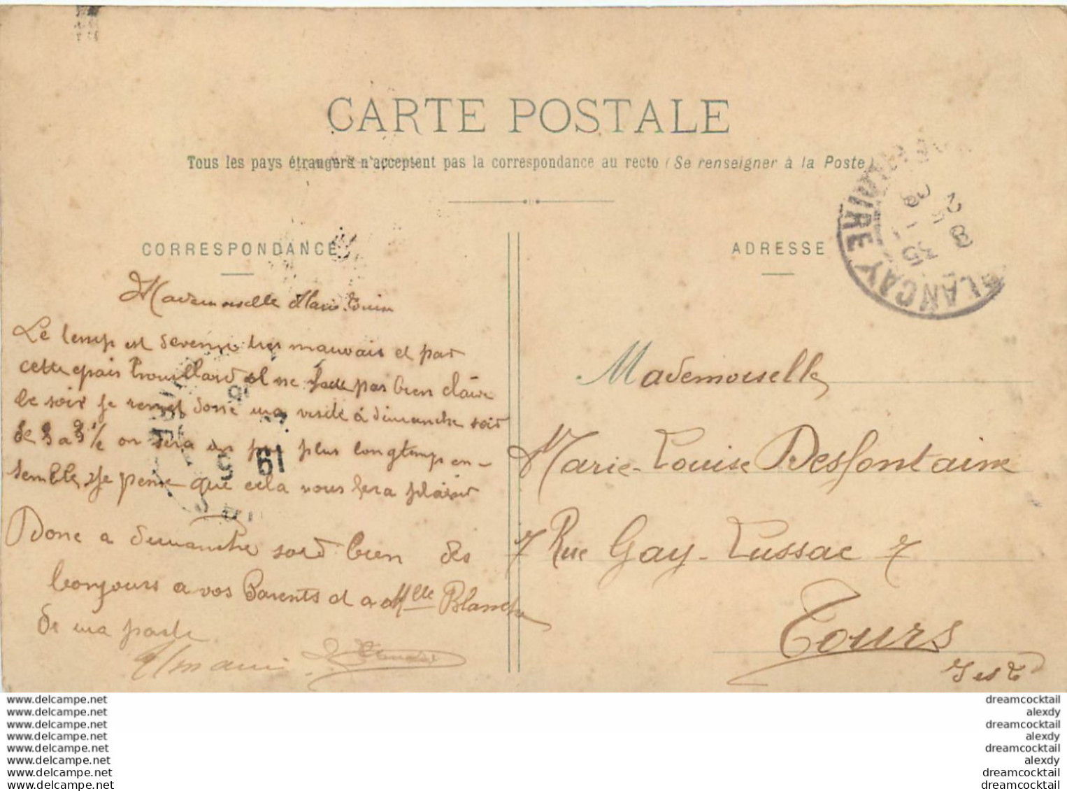 Lot De 3 Cartes Postales Sur 37 SEMBLANCAY - Semblançay