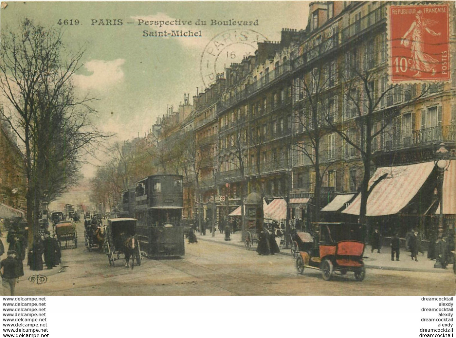 Lot De 5 Cartes Postales Sur PARIS - Sin Clasificación