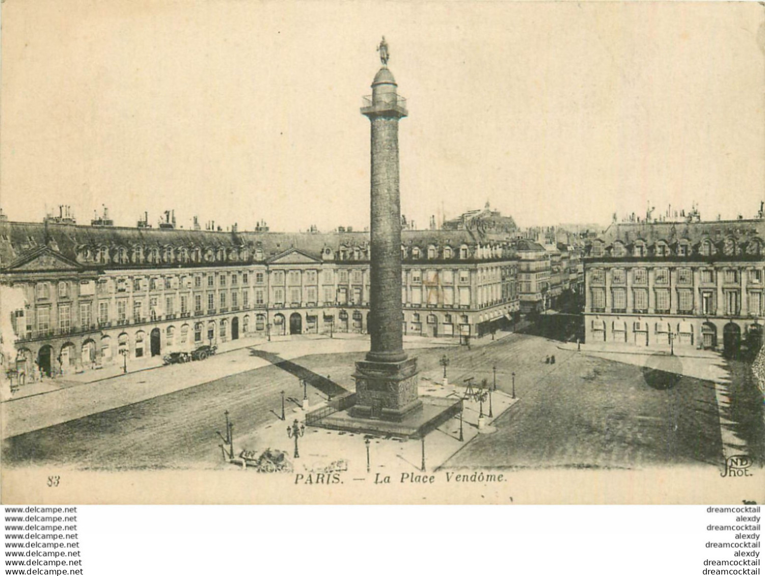 Lot De 5 Cartes Postales Sur PARIS - Non Classés