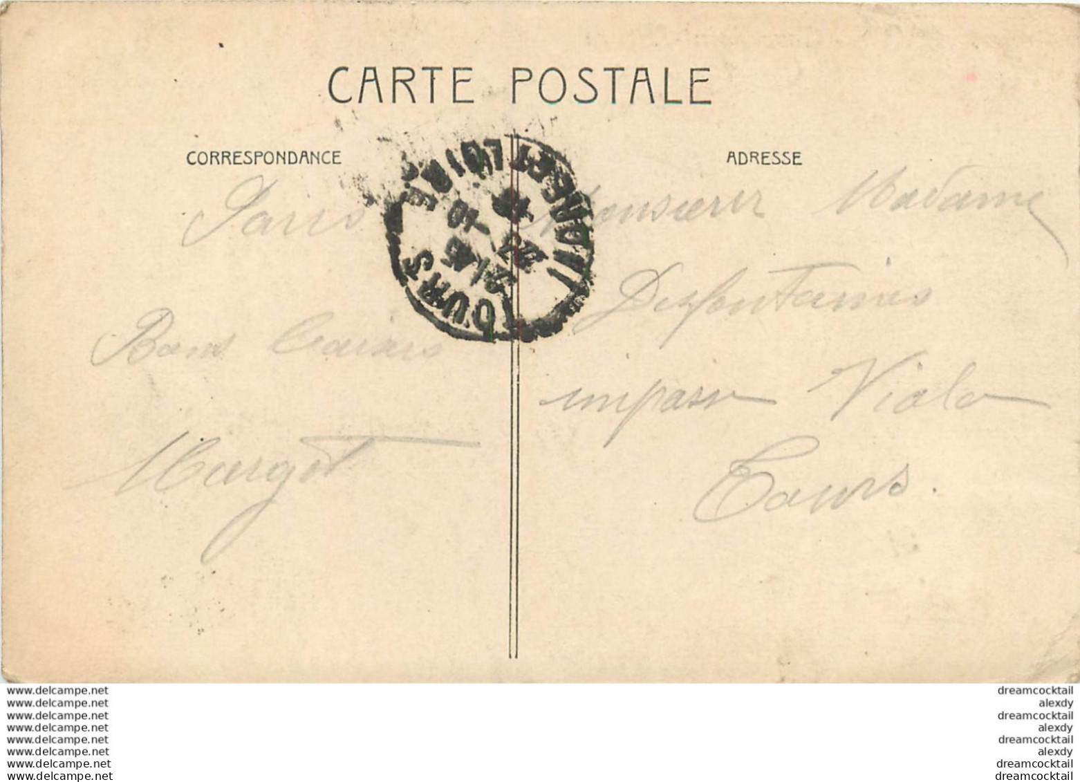 Lot De 5 Cartes Postales Sur PARIS - Ohne Zuordnung