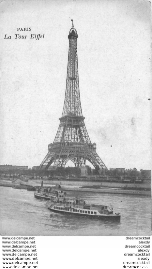 Lot De 5 Cartes Postales Sur PARIS - Non Classés