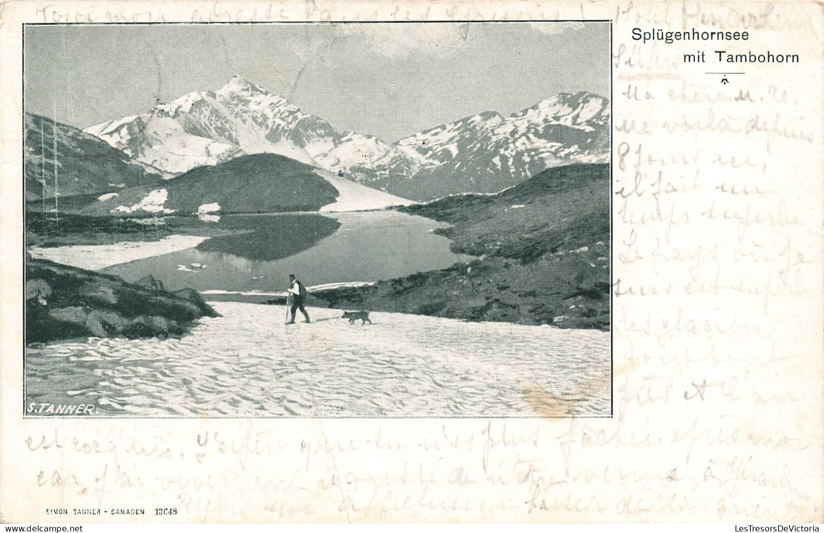 SUISSE - Tambohorn - Lac Splügenhorn - Carte Postale Ancienne - Otros & Sin Clasificación