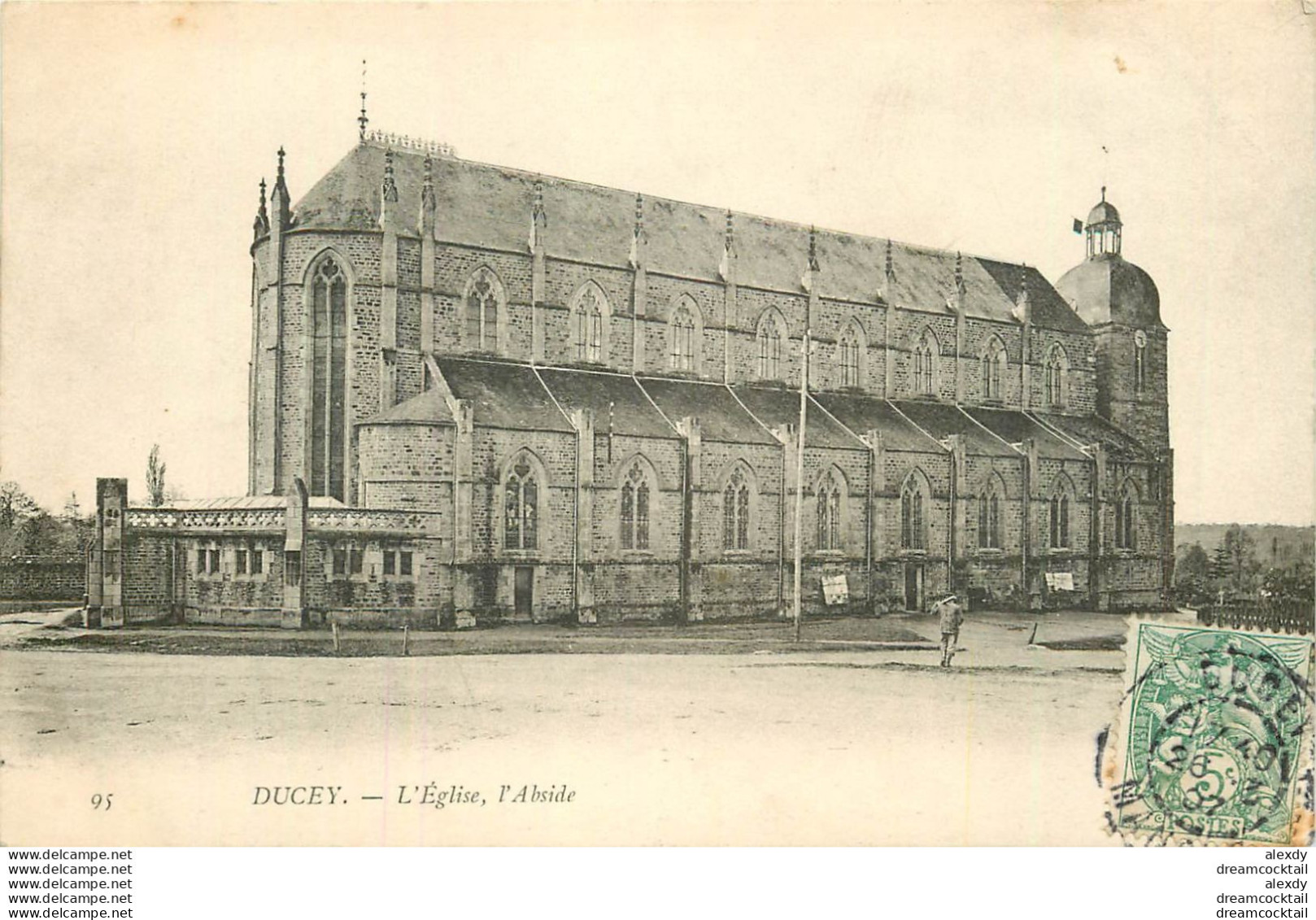 (GA.S) 5 Cpa EGLISE. Ducey, Nogaro, Avranches, Troyes & Guimiliau - Kirchen U. Kathedralen