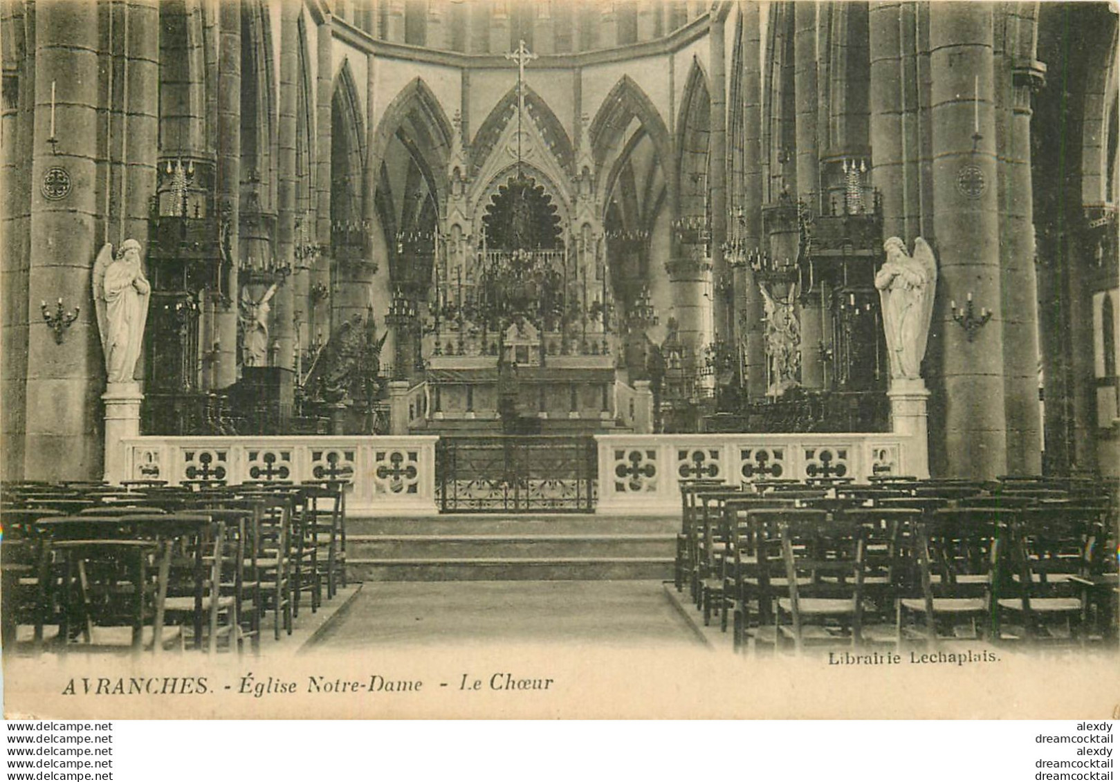 (GA.S) 5 Cpa EGLISE. Ducey, Nogaro, Avranches, Troyes & Guimiliau - Kirchen U. Kathedralen