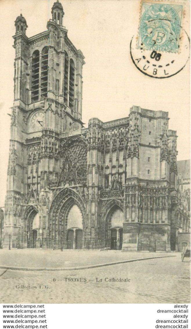 (GA.S) 5 Cpa EGLISE. Ducey, Nogaro, Avranches, Troyes & Guimiliau - Kirchen U. Kathedralen